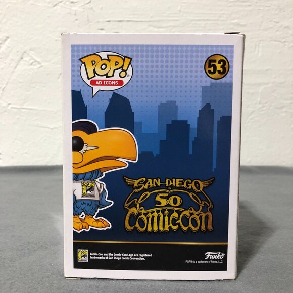 Funko Pop Ad Icons Toucan #53 SDCC 50 Years Convention Exclusive - Picture 3 of 7